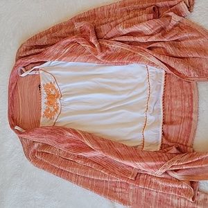 mark. Bundle size M Camisole and S/M Orange Cardigan